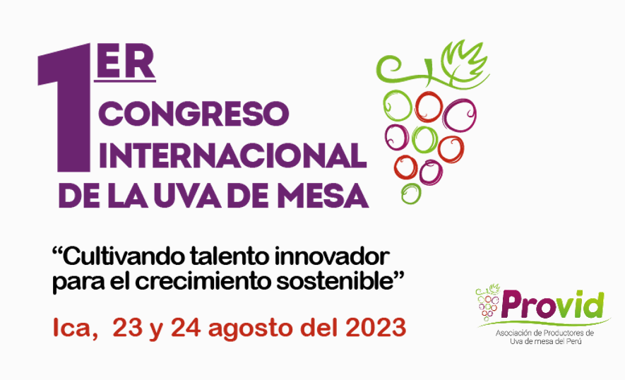 1ER CONGRESO INTERNACIONAL DE LA UVA DE MESA